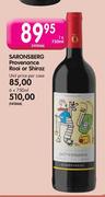 Saronsberg Provenance Rooi Or Shiraz-1x750ml