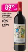 Saronsberg Provenance Rooi Or Shiraz-6x750ml