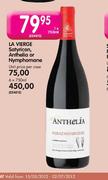 LA Vierge Satyricon,Anthelio Or Nymphomane-1x750ml
