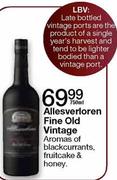 Allesverloren Fine Old Vintage-750ml
