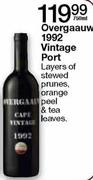Overgaauw 1992 Vintage Port-750ml
