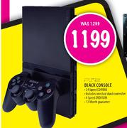 PS2 Black Console