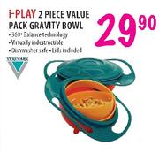 i-Play 2 Piece Value Pack Gravity Bowl