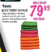 Levo Blitz Terry 10 Pack-per pack