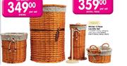 Wicker 5 Pieces Laundry Set