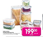 Lock & Lock 16 Piece Food Saver Set