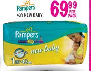 Pampers New Baby-43's