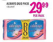 Always Duo Pack-Per Pack