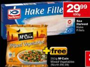 Sea Harvest Hake Fillets-600g