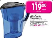 Sunbeam 2 Ltr Water Filter Jug