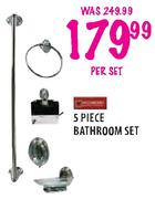 Wildberry Bathroom Set-5 Piece