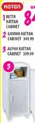 Alpha Rattan Cabinet