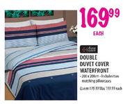 Always Home Double Duvet Cover Water Front-200x200cm
