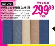 Van Dyck Tufted Rugs-80x120cm Each