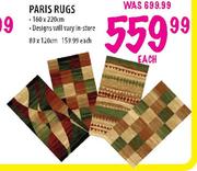 Paris Rugs-80x120cm Each 