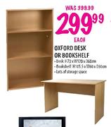 Oxford Desk Or Bookshelf-Each