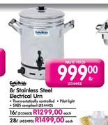 CaterPride Stainless Steel Electrical Urn-28Ltr