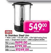Aro Stainless Steel Urn-15Ltr