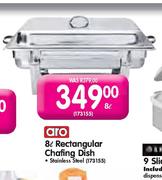 Aro Rectangular Chafing Dish-8Ltr