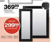 Vanaf Houtraamspieels-600mm x 1200mm Elk