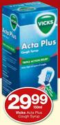 Vicks Acta Plus Cough Syrup-150Ml