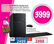Acer Desktop PC(AM1930/G530)