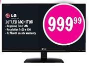 LG 20" LED Monitor