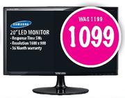 Samsung 20" LED Monitor