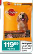 Pedigree Dog Food Assorted-2Kg/8Kg Each