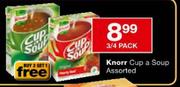 Knorr Cup a Soup Assorted-3/4 Pack
