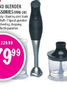 Sunbeam Vegas Hand Blender And Accessories 