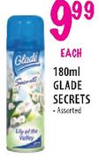 Glade Secrets-180ml Each
