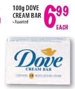 Dove Cream Bar-100gm Each
