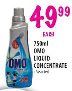 Omo Liquid Concentrate-750ml Each
