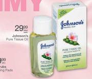 Johnson's Pure Tissue Oil-60ml Each