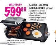 Georgeforeman Grill/Griddle (GF-64G)