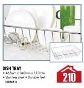 Stainless Steel Dish Tray-465mmx340mmx110mm