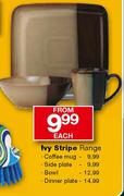 lvy Stripe Range Bowl-each