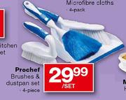 Prochef Brushes & Dustpan Set-4 piece per set