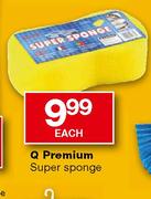 Q Premium Super Sponge-each