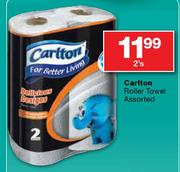 Carlton Roller Towel Assorted-2's