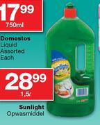 Sunlight Opwasmiddel-1.5l