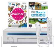 Wii White Console + Wii Party + Wii Sports