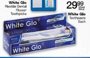 White Glo Toothpaste Each-125ml/150ml