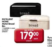 Excellent Home Metal Bread Bin-Each