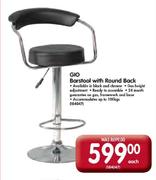 Gio Barstool With Round Back-Each