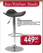 Gio Saddle Seat Barstool-Each
