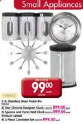 Home Stainless Steel Pedal Bin-5Ltr Each