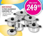 Bon Voyage 10 Piece Aluminium Cookware Set