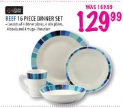 Simple Choice Reef 16 Piece Dinner Set